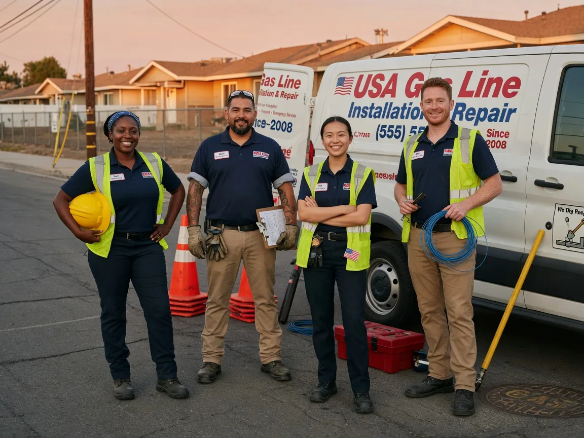 Gas Line Installation company in Tensed, ID
